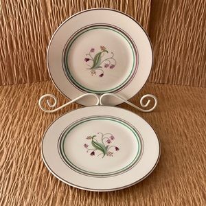 Vintage Coralbel Platinum Trim, 2 bread & butter